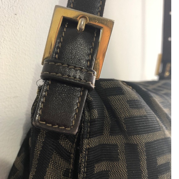 Vintage Fendi Zucca Mama Bag Authentic Monogram - Picture 3 of 16